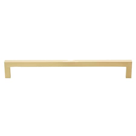 Gliderite Hardware 8-3/4 in. Center to Center Solid Square Bar Pull Champagne Gold 21683-224-CHPG-1